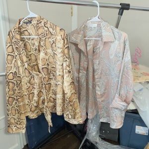 Assorted  blouses sold separate  will send pics